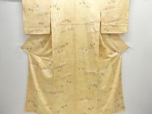 時代人物模様暈し小紋着物